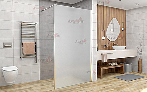 Душевое ограждение AvaCan MC100 MT профиль хром/стекло матовое купить в интернет-магазине Sanbest