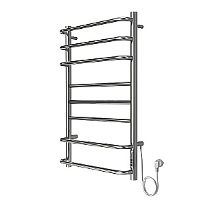 Полотенцесушитель электрический Azario MILAN П8 500х800 AZ90858 хром купить в интернет-магазине сантехники Sanbest