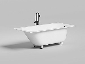 Ванна Salini Ornella S-Sense 170х80 102314GF RAL купить в интернет-магазине Sanbest