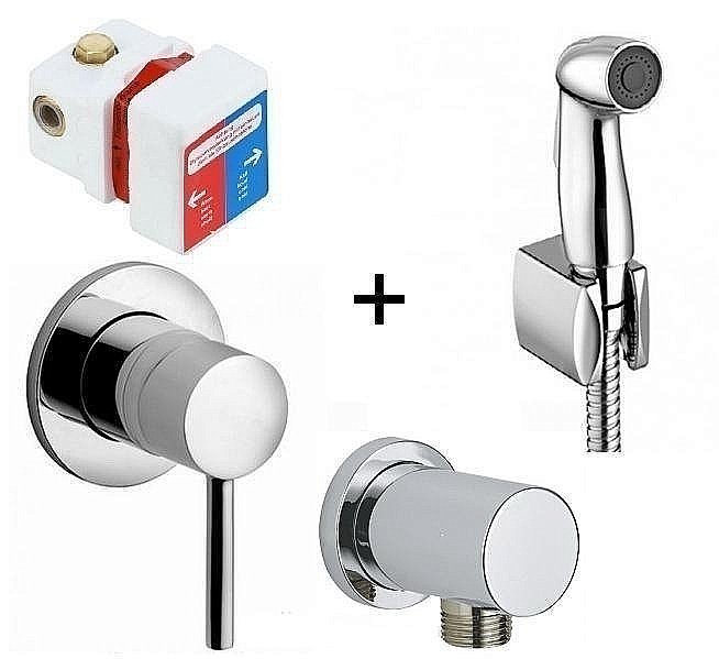 Комплект гигиенического набора KLUDI BOZZ 389990576 купить в интернет-магазине сантехники Sanbest