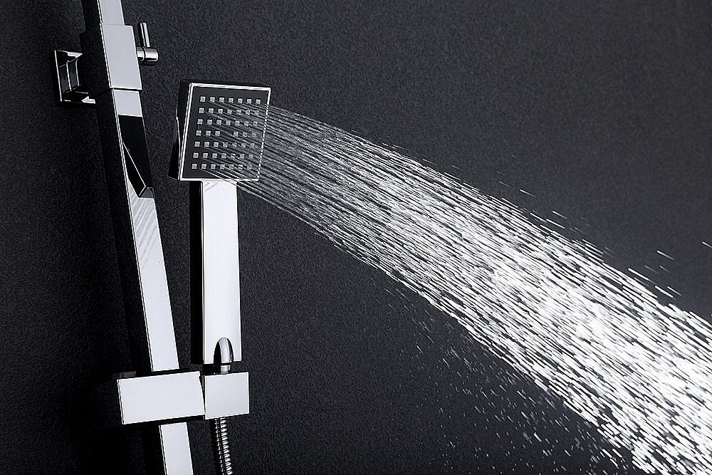 Душевая система ABBER Daheim AF8216 хром купить в интернет-магазине сантехники Sanbest