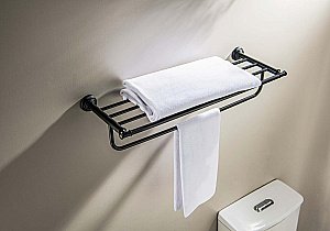 Полка Aquatek Классик AQ4515MB 60 черный матовый купить в интернет-магазине сантехники Sanbest