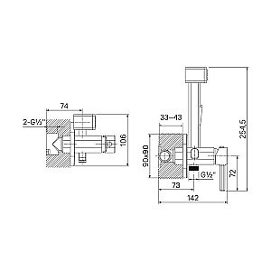 Гигиенический душ Iddis Axes 004WTS0i08 купить в интернет-магазине сантехники Sanbest