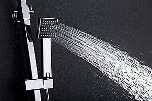 Душевая система ABBER Daheim AF8216 хром купить в интернет-магазине сантехники Sanbest