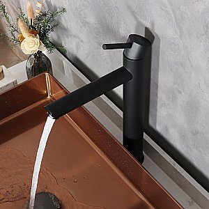 Смеситель для раковины Gid Berlin SS080-BM-D черный матовый купить в интернет-магазине сантехники Sanbest