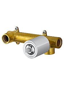 Смеситель для раковины встраиваемый WONZON & WOGHAND SHARK, Хром (WW-481701-CR) купить в интернет-магазине сантехники Sanbest