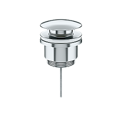 Донный клапан для раковины Ceramica Nova 70003CH хром купить в интернет-магазине сантехники Sanbest