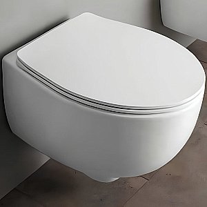 Унитаз подвесной SIMAS Bormio BR18bi безободковый, белый купить в интернет-магазине Sanbest