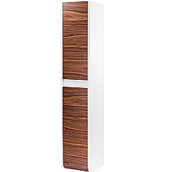 Пенал Pestan Vision 35 VSN000P орех/белый для ванной в интернет-магазине сантехники Sanbest