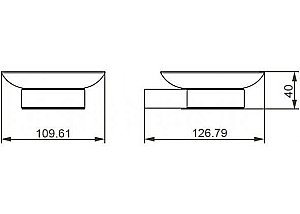 Мыльница Aquanet 5685MB купить в интернет-магазине сантехники Sanbest