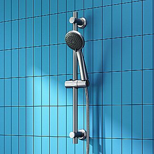 Душевой гарнитур Dorff Logic NEW D0103000SS сталь купить в интернет-магазине сантехники Sanbest