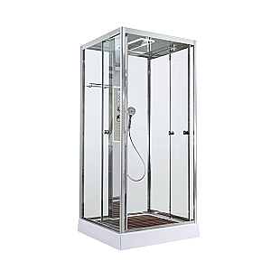 Душевая кабина AvaCan Z Серия Z1910LED 100х100 с гидромассажем, с подсветкой купить в интернет-магазине Sanbest