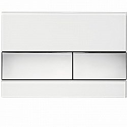 Кнопка для инсталляции Tece Esquare Белый/хром купить в интернет-магазине сантехники Sanbest