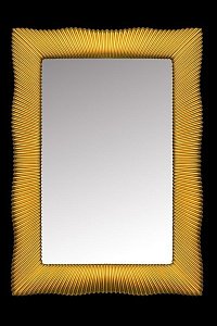 Зеркало Boheme Soho 70 Золото в ванную от интернет-магазине сантехники Sanbest
