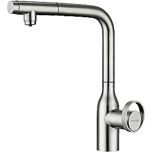 Смеситель для кухни Paulmark Urban Ur213104-BS брашированная сталь купить в интернет-магазине сантехники Sanbest