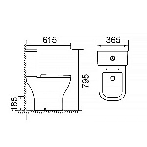 Инсталляция для унитаза Azario AZ-8010-1000 купить в интернет-магазине сантехники Sanbest