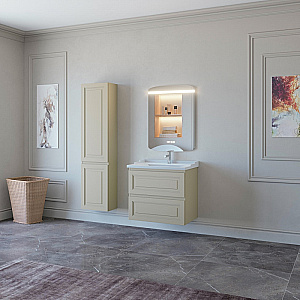 Тумба с раковиной Caprigo Wales 70 цвет на выбор/эмаль для ванной в интернет-магазине Sanbest