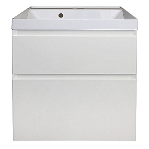 Тумба с раковиной Azario Velluto 70 CS00088602 белая матовая для ванной в интернет-магазине Sanbest