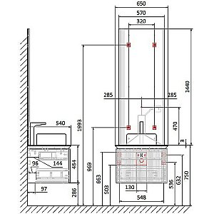 Зеркало Jorno Strong 57 Str.02.57/P/A белое в ванную от интернет-магазине сантехники Sanbest