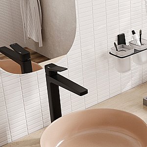 Смеситель для раковины WasserKRAFT Bever 2403H черный матовый купить в интернет-магазине сантехники Sanbest