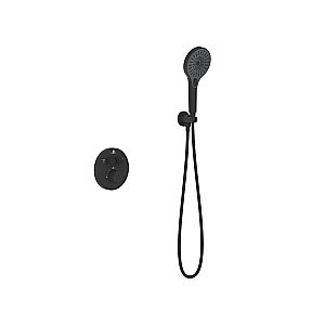 Душевая система Vincea Inspire VSFW-3I22MT5MB черная матовая купить в интернет-магазине сантехники Sanbest