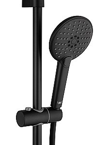 Смеситель для ванны с душевым гарнитуром WONZON & WOGHAND ALFA WW-AE3201-MB черный матовый купить в интернет-магазине сантехники Sanbest