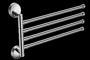 Полотенцедержатель CeramaLux Valencia 73214-4 хром купить в интернет-магазине сантехники Sanbest
