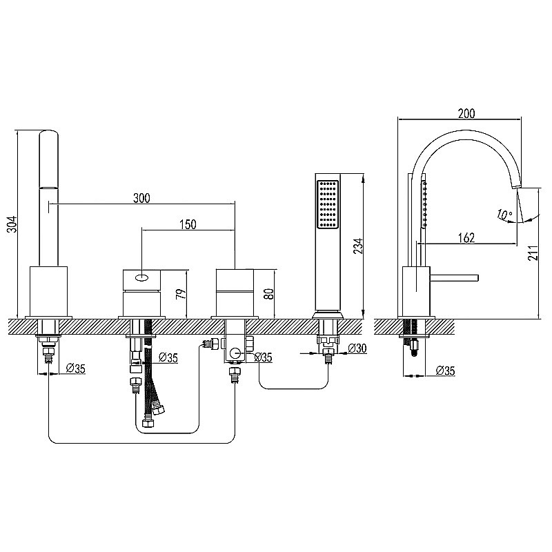 Инсталляция для унитаза Azario AZ-8010-1000 купить в интернет-магазине сантехники Sanbest