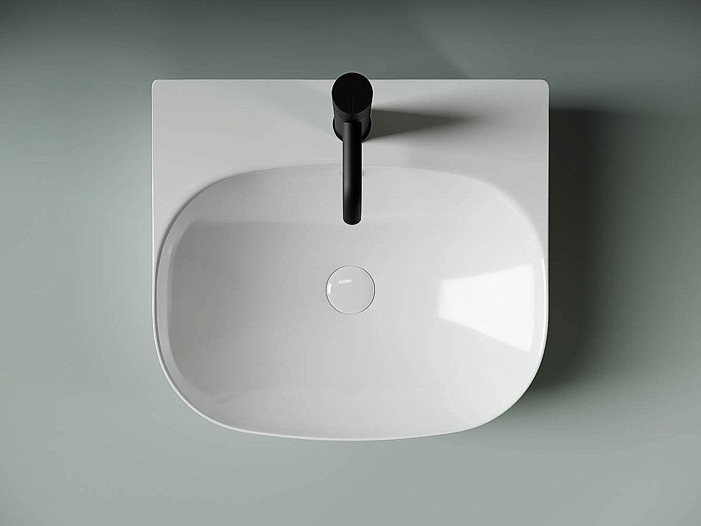 Раковина накладная Ceramica Nova Element CN5011 белая купить в интернет-магазине Sanbest