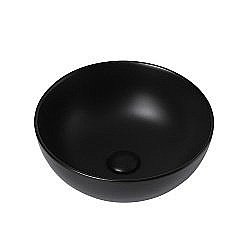 Раковина накладная ABBER Bequem AC2105MB черная матовая купить в интернет-магазине Sanbest