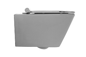 Унитаз подвесной Aquanet Rimless Tavr-W BL-103N-WHT с крышкой микролифт, безободковый купить в интернет-магазине Sanbest