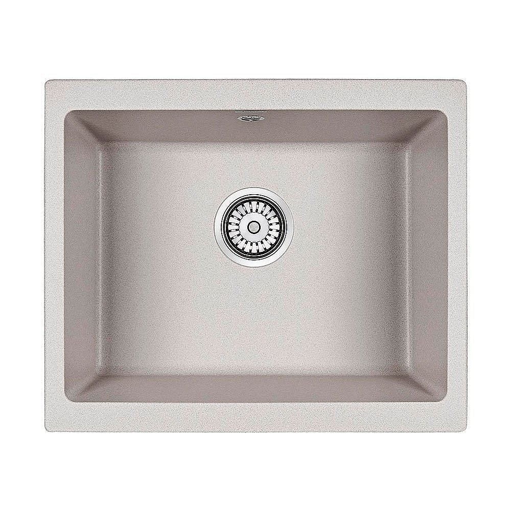 Мойка кухонная Paulmark Gera PM205546-GR Серая купить в интернет-магазине сантехники Sanbest