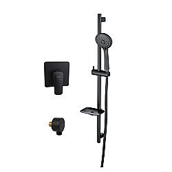 Смеситель для душа Aquatek Вега AQ1076MB черный матовый купить в интернет-магазине сантехники Sanbest