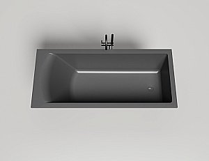 Ванна Salini Cascata KIT S-Sense 104513MRH 180x80 белая/внутри RAL матовая купить в интернет-магазине Sanbest