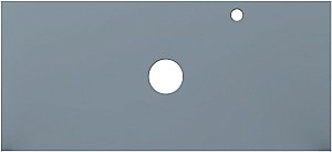 Столешница для раковины Aquanet Арт 100 мисти грин для ванной в интернет-магазине сантехники Sanbest