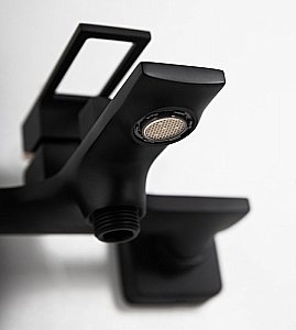 Смеситель для ванны BelBagno LUCE LUC-VAS-NERO купить в интернет-магазине сантехники Sanbest
