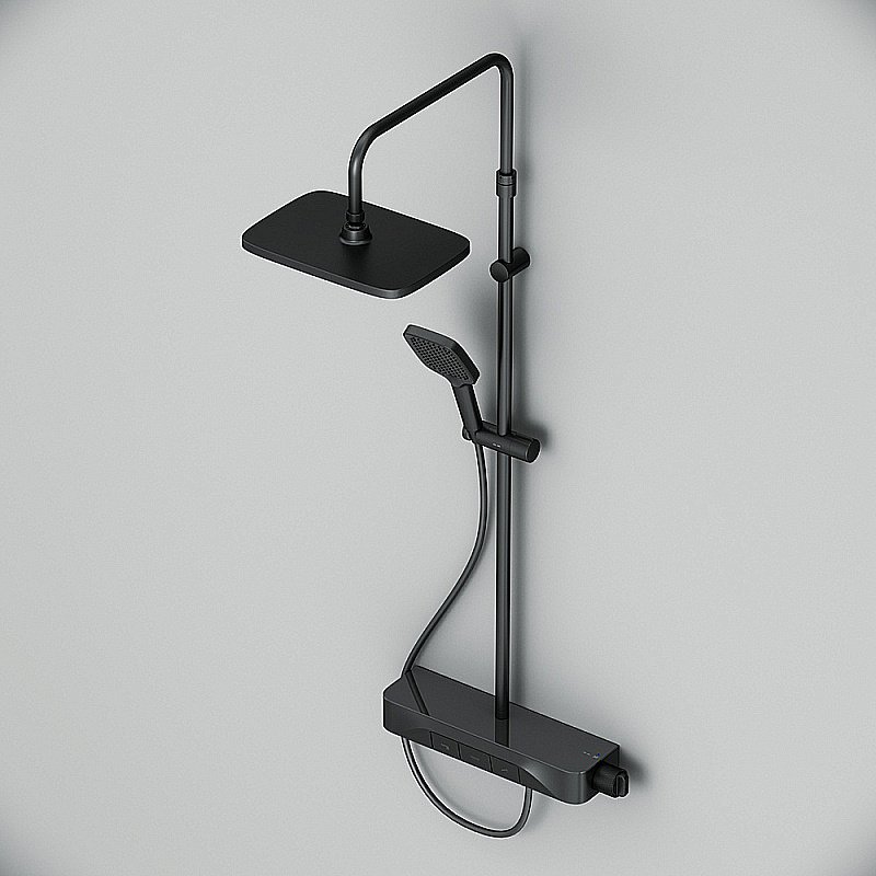 Душевая система AM.PM Func F078F322 черная купить в интернет-магазине сантехники Sanbest