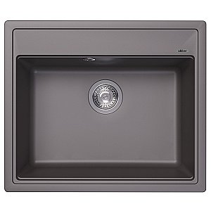 Кухонная мойка Abber Quarz 60х51 AQ2902G серая матовая купить в интернет-магазине сантехники Sanbest
