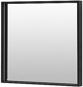 Зеркало De Aqua Алюминиум 261702 80 черный в ванную от интернет-магазине сантехники Sanbest