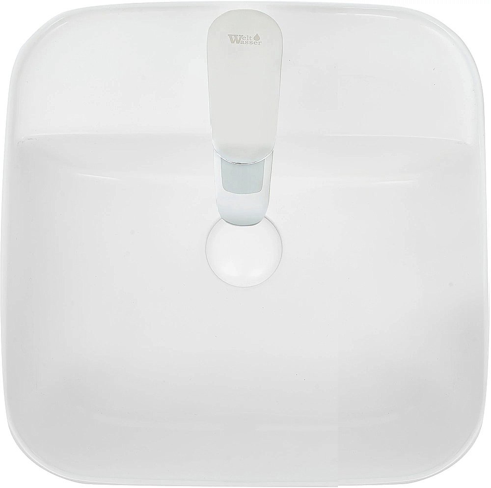 Накладная раковина WeltWasser WW ELBACH 2230 39 белая купить в интернет-магазине Sanbest