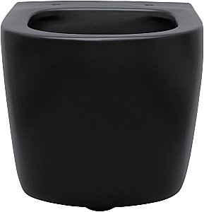 Унитаз подвесной Aquanet Rimless Cetus-BW BL-102N-WHT с крышкой микролифт, безободковый купить в интернет-магазине Sanbest