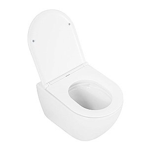 Подвесной унитаз Cezares Stylus-Tor CZR-6601-TH-TOR безободковый, слив-торнадо купить в интернет-магазине Sanbest