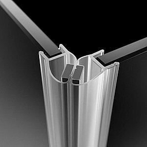 Душевая дверь Radaway Torrenta DWJS 190 L стекло прозрачное/профиль хром купить в интернет-магазине Sanbest