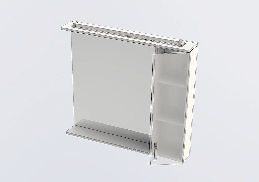 Зеркало Aquanet Глория 100 в ванную от интернет-магазине сантехники Sanbest