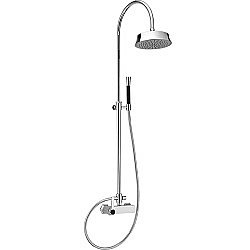 Душевая система Cisal CHERIE CH0040546T хром/черный матовый купить в интернет-магазине сантехники Sanbest