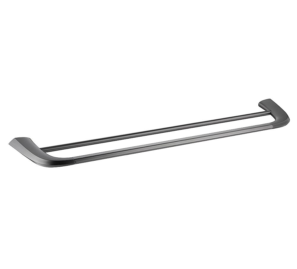 Полотенцедержатель двойной ABBER Nord AA1553NG никель купить в интернет-магазине сантехники Sanbest