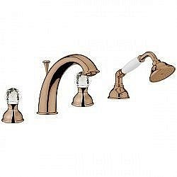 Смеситель на борт ванны Webert Karenina KA730101065 купить в интернет-магазине сантехники Sanbest