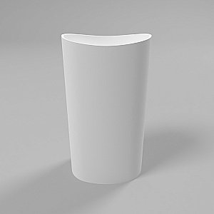 Раковина напольная WhiteCross STELLA 50 0707.050040.200 белая матовая купить в интернет-магазине Sanbest