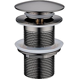 Донный клапан Boheme 612-GM сталь купить в интернет-магазине сантехники Sanbest