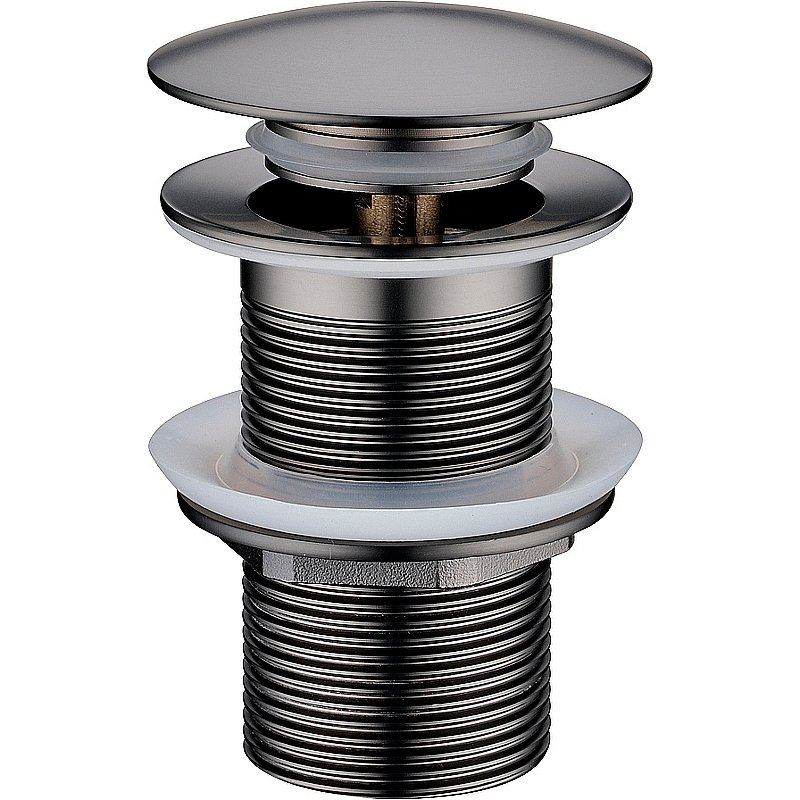 Донный клапан Boheme 612-GM сталь купить в интернет-магазине сантехники Sanbest